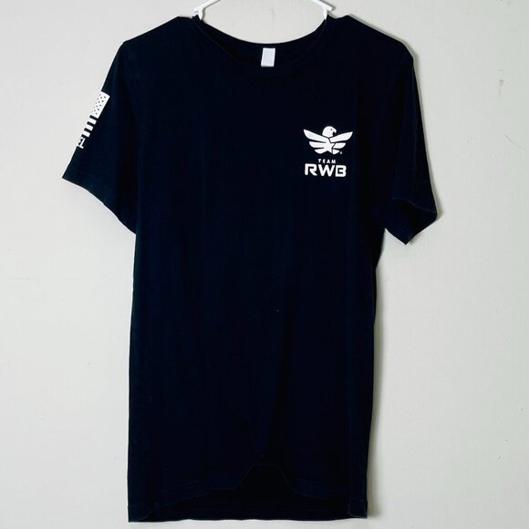 Team RWB Beast Mode Graphic T-Shirt‎ Patriotic USA Flag Design Medium Mens - Picture 1 of 9